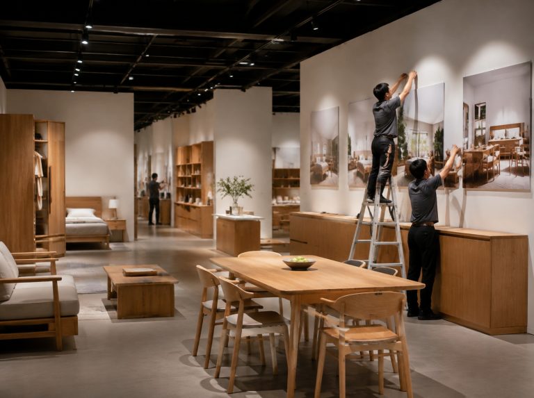 仪陇县企业展厅与文化墙设计施工